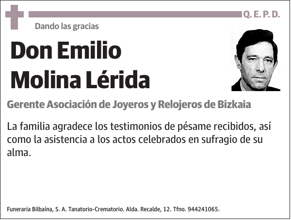 Emilio Molina Lérida