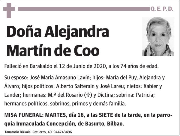 Alejandra Martín de Coo