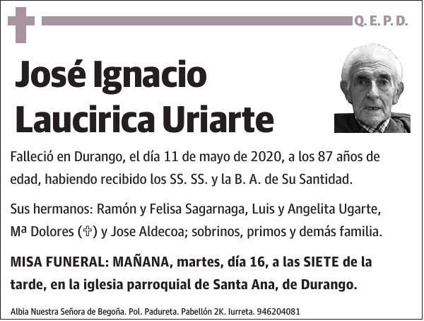 José Ignacio Laucirica Uriarte