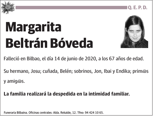 Margarita Beltrán Bóveda