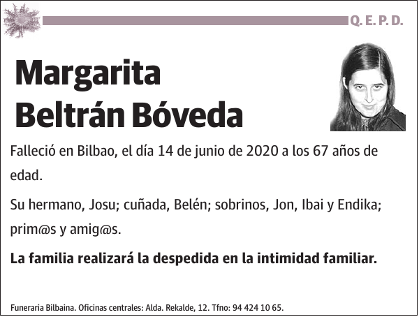 Margarita Beltrán Bóveda