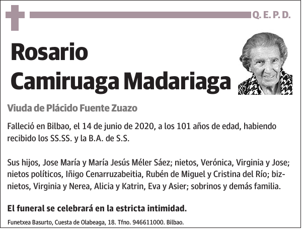 Rosario Camiruaga Madariaga