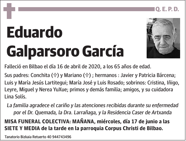 Eduardo Galparsoro García