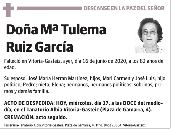 Mª Tulema Ruiz García