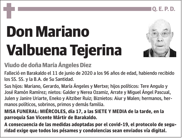 Mariano Valbuena Tejerina