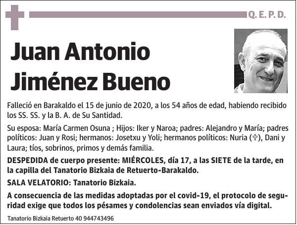 Juan Antonio Jiménez Bueno