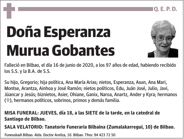 Esperanza Murua Gobantes