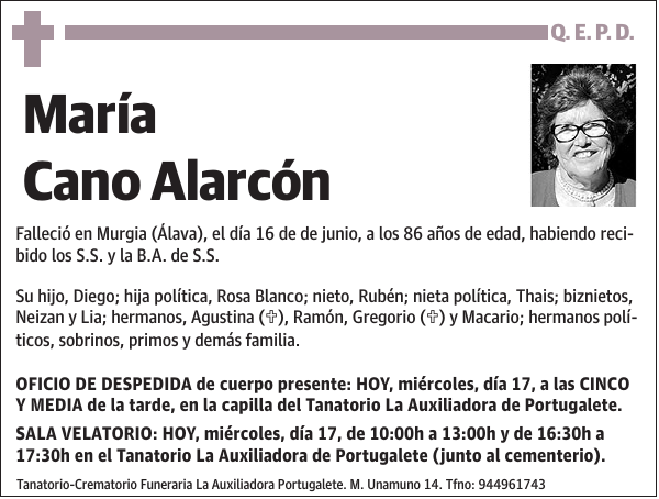 María Cano Alarcón