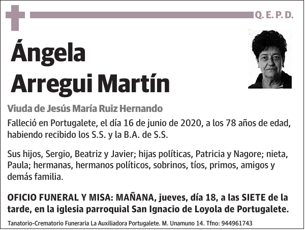 Ángela Arregui Martín