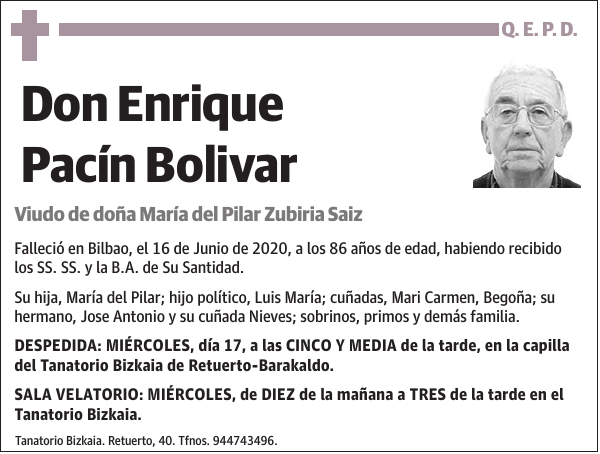 Enrique Pacín Bolivar