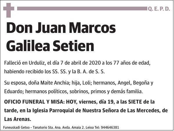 Juan Marcos Galilea Setien