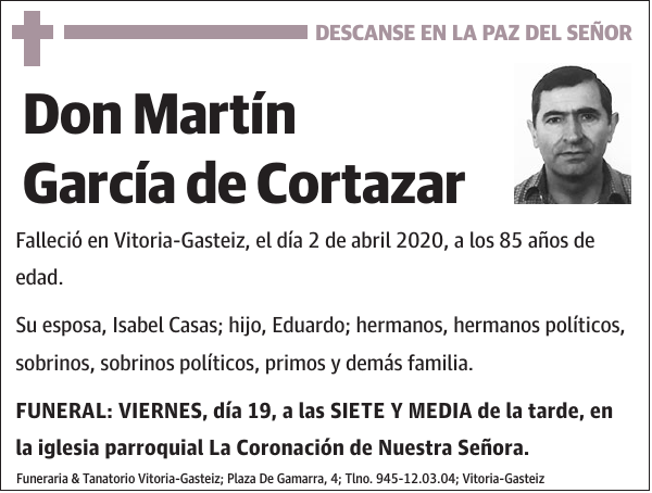 Martín García de Cortazar