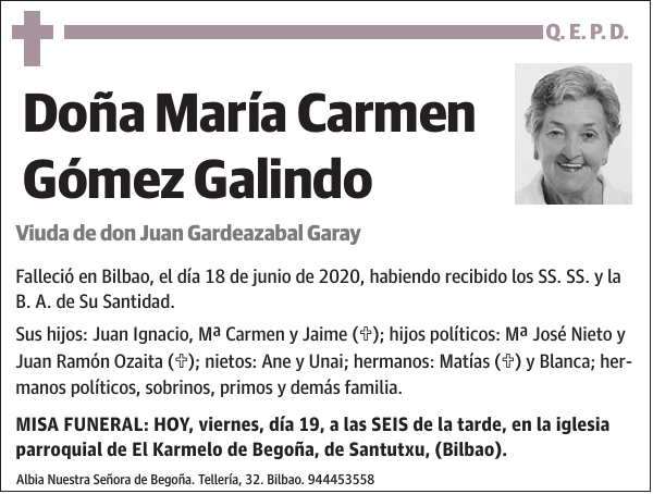 María Carmen Gómez Galindo