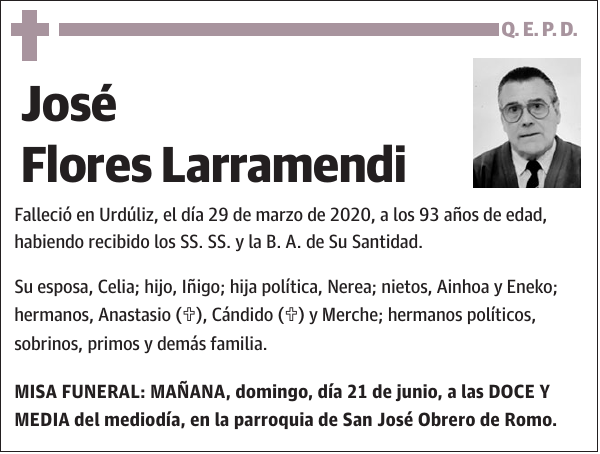 José Flores Larramendi