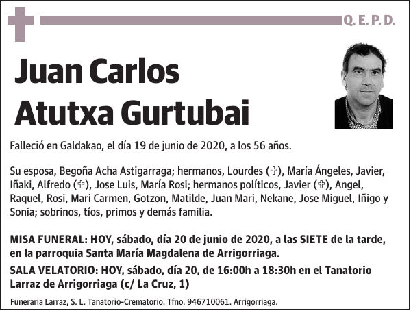 Juan Carlos Atutxa Gurtubai