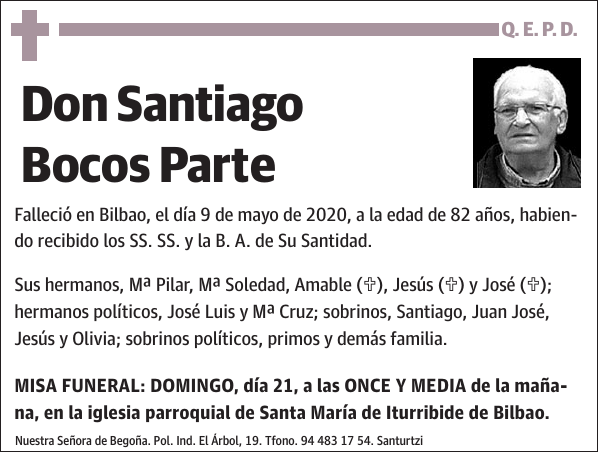 Santiago Bocos Parte