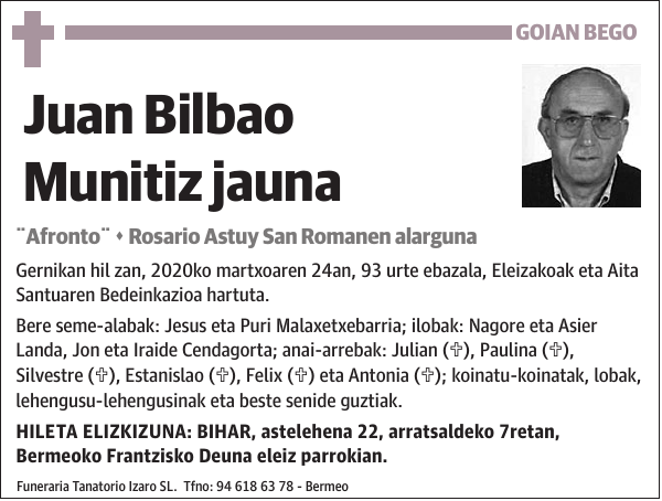 Juan Bilbao Munitiz