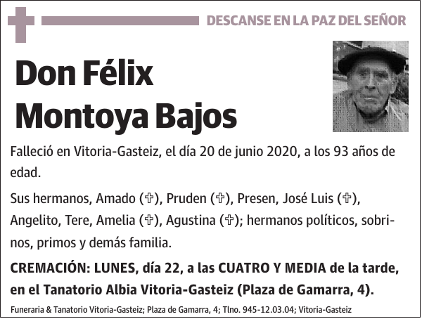 Félix Montoya Bajos