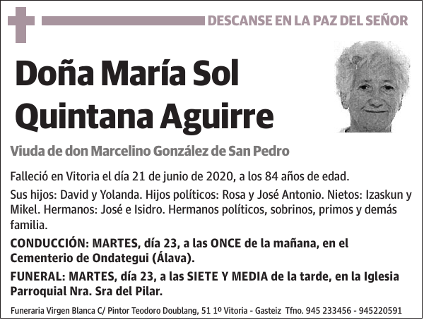 María Sol Quintana Aguirre