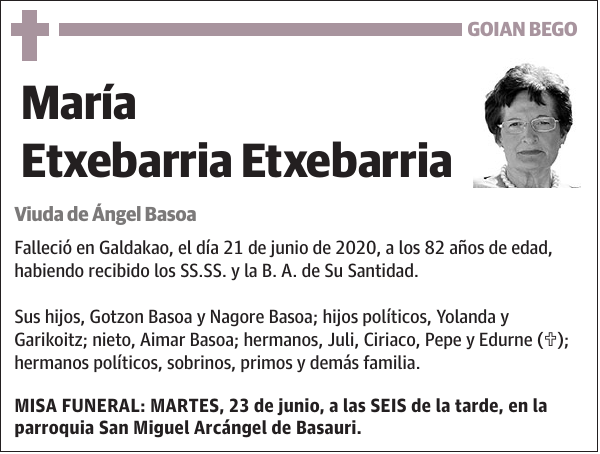 María Etxebarria Etxebarria