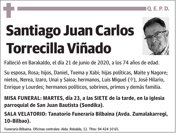 Santiago Juan Carlos Torrecilla Viñado