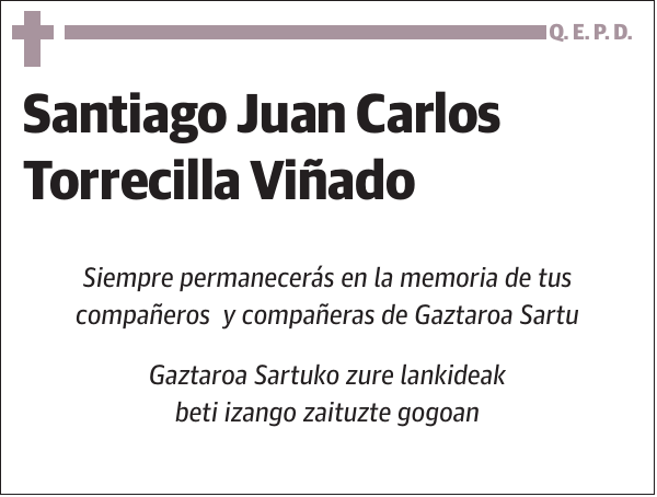 Santiago Juan Carlos Torrecilla Viñado