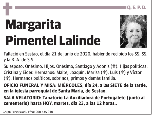 Margarita Pimentel Lalinde