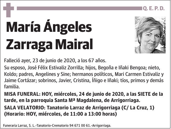 María Ángeles Zarraga Mairal