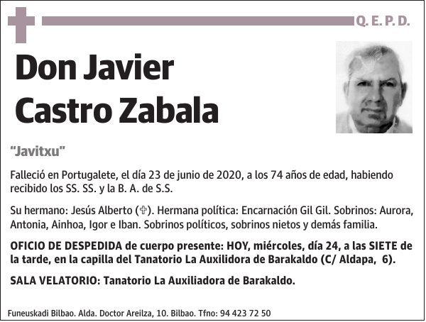 Javier Castro Zabala