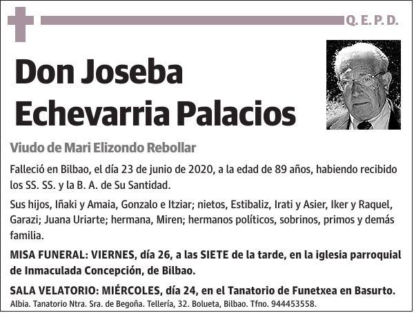 Joseba Echevarria Palacios