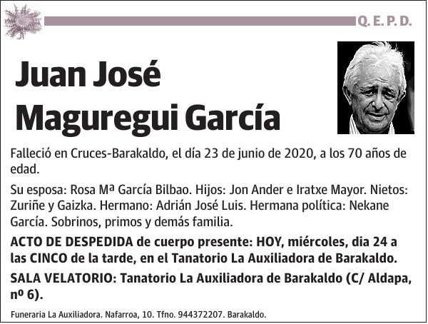 Juan José Maguregui García