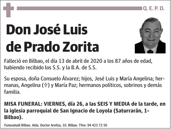 José Luis de Prado Zorita