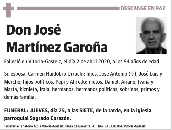 José Martínez Garoña