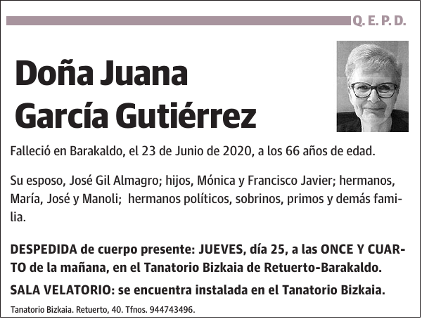 Juana García Gutiérrez