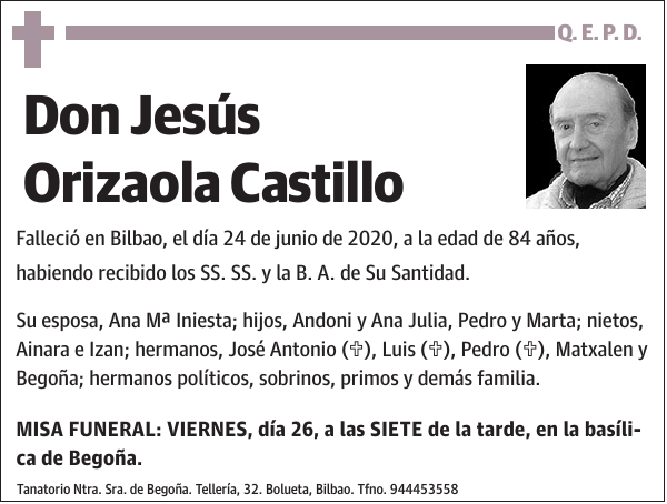 Jesús Orizaola Castillo