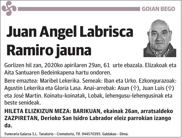 Juan Angel Labrisca Ramiro