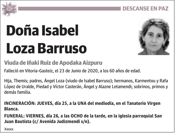 Isabel Loza Barruso