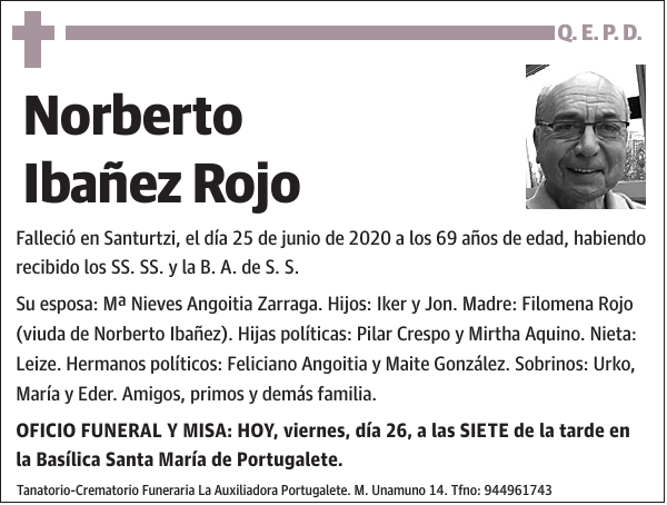 Norberto Ibañez Rojo