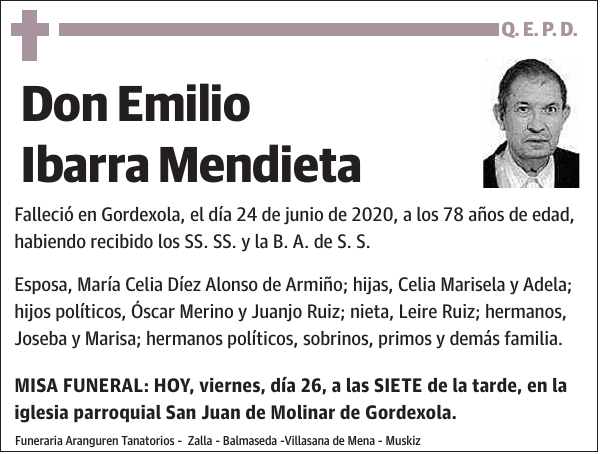 Emilio Ibarra Mendieta