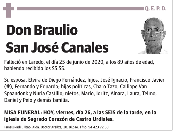 Braulio San José Canales