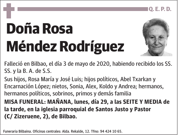 Rosa Méndez Rodríguez