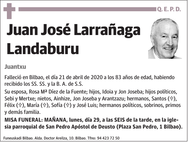 Juan José Larrañaga Landaburu