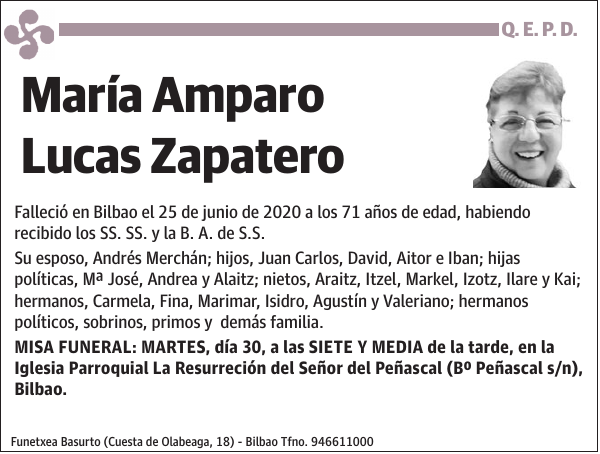 María Amparo Lucas Zapatero