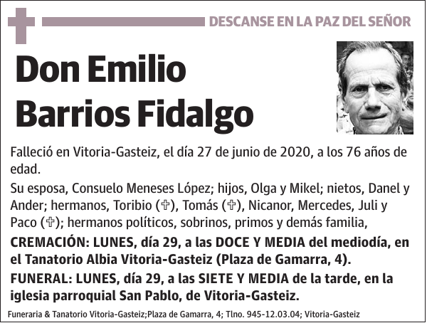 Emilio Barrios Fidalgo