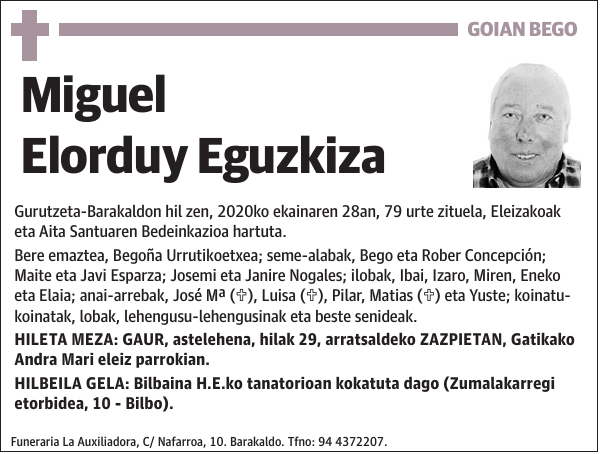 Miguel Elorduy Eguzkiza