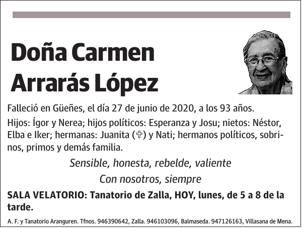 Carmen Arrarás López