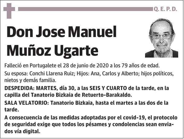 Jose Manuel Muñoz Ugarte