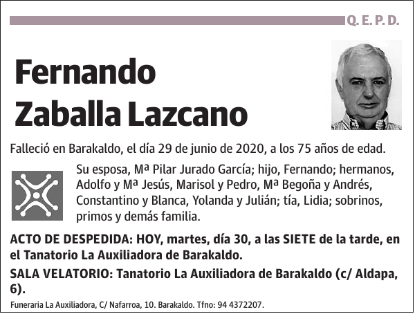 Fernando Zaballa Lazcano