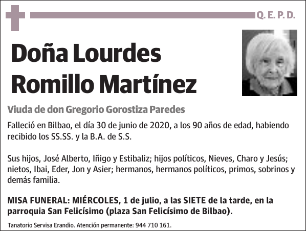 Lourdes Romillo Martínez