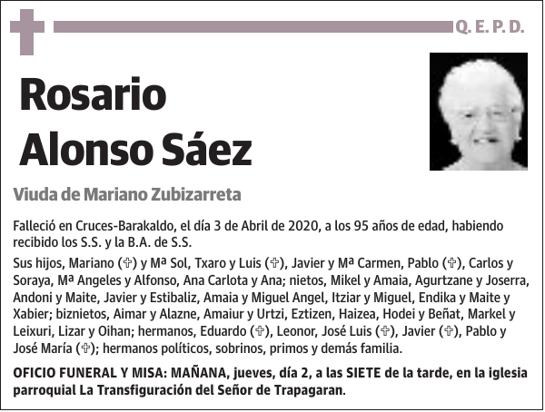 Rosario Alonso Sáez